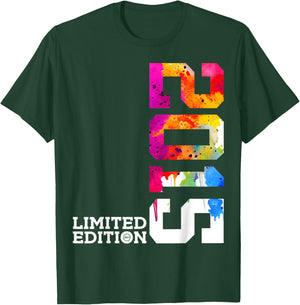 9 YEARS 9TH BIRTHDAY LIMITED EDITION 2015 , black T-Shirt - T-Shirt | Forest
