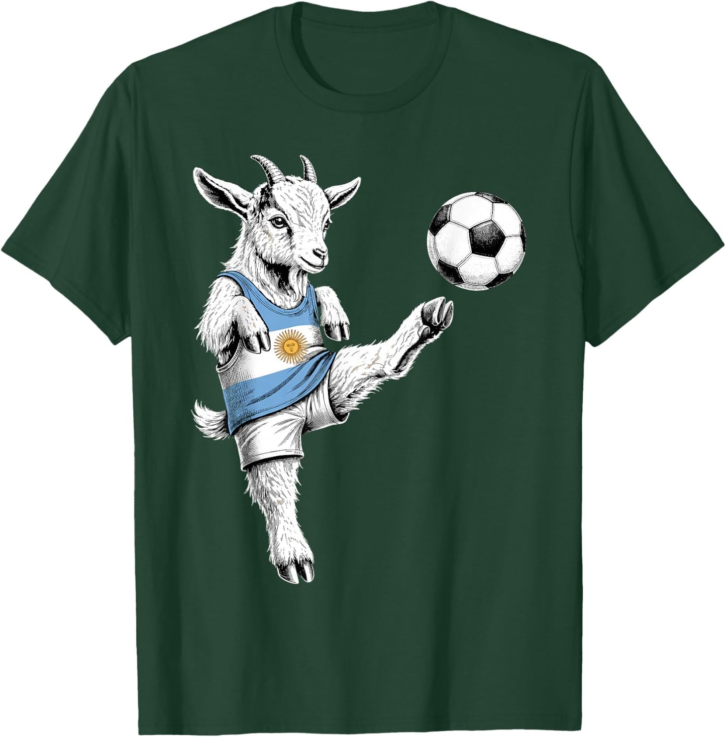 Argentinian Flag Men Women Kids Argentina T-Shirt - T-Shirt | Forest