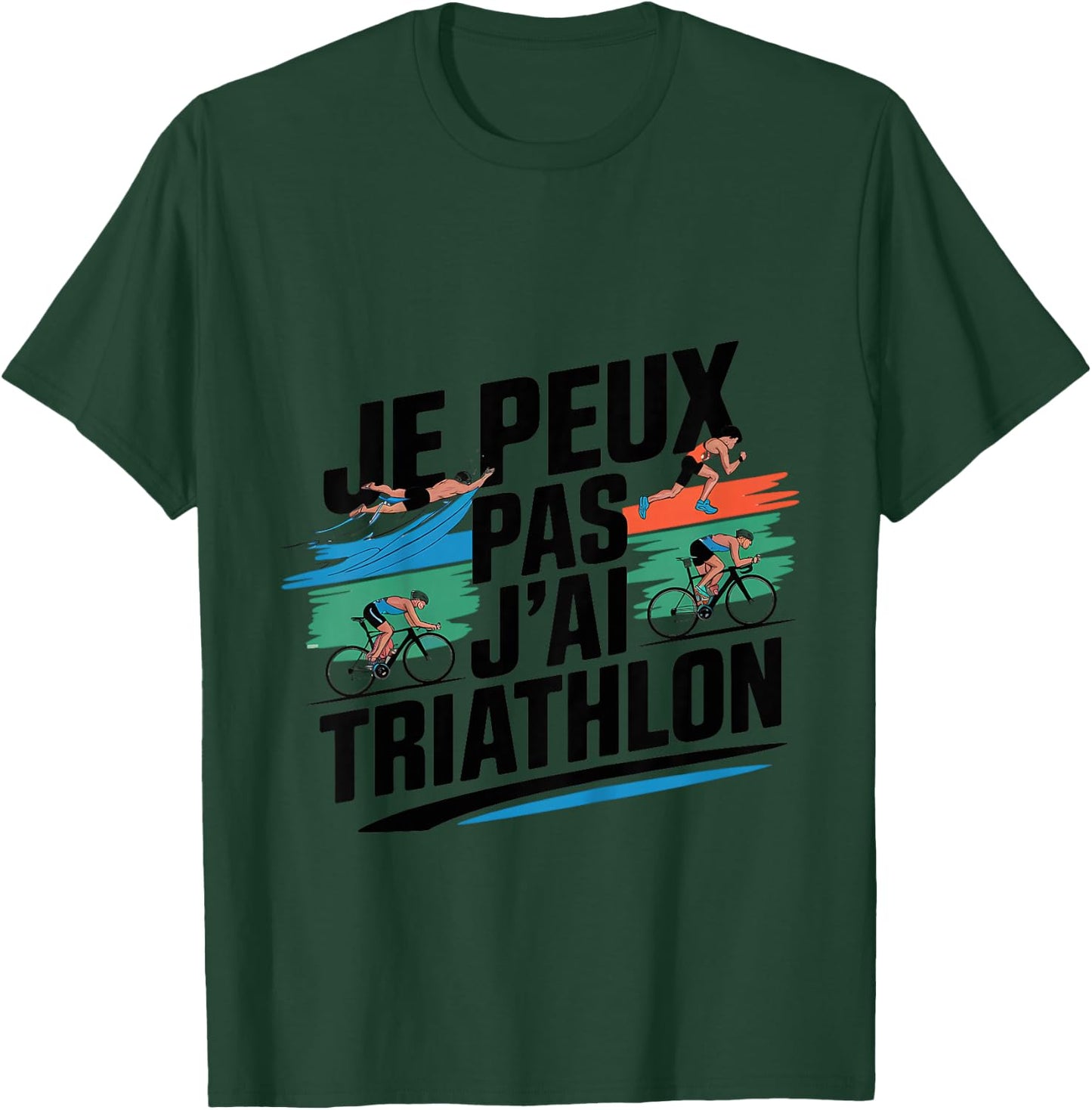 Child I can not I Triathlon - Humor Triathlete Triathlon , grey, 2 T-Shirt - T-Shirt | Forest