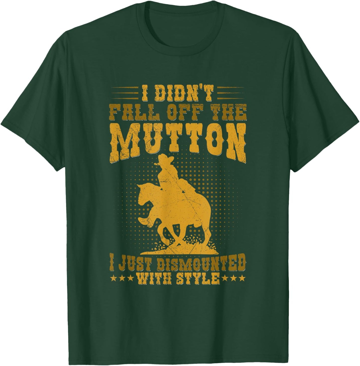 Mutton Bustin & Mutton Busting Design for a Mutton Buster T-Shirt - T-Shirt | Forest