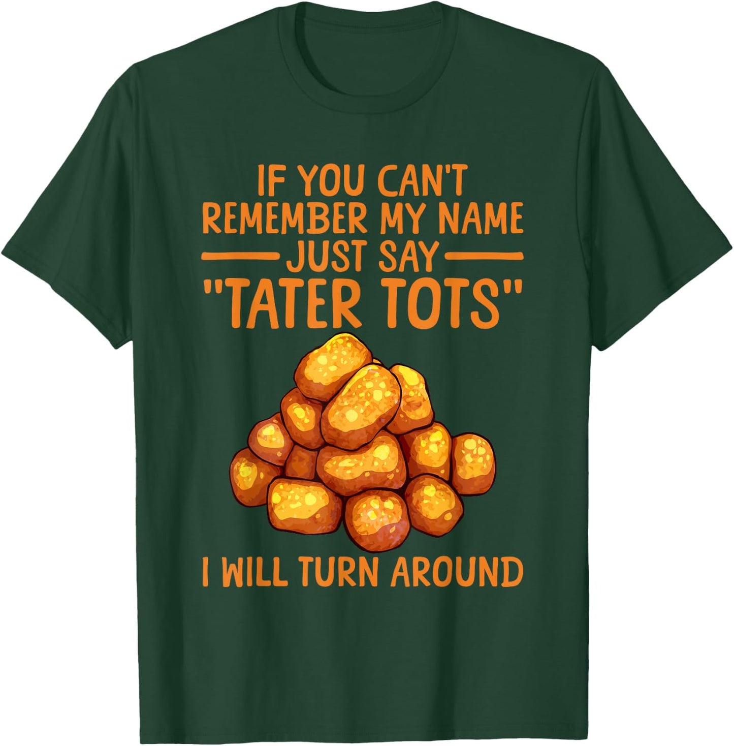 Tater Tot Design Women Kids Potato Tater Tot Lover T-Shirt - T-Shirt | Forest