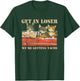Get in Loser We're Getting Tacos Cool Three Cats Riding Car T-Shirt - T-Shirt | Forest