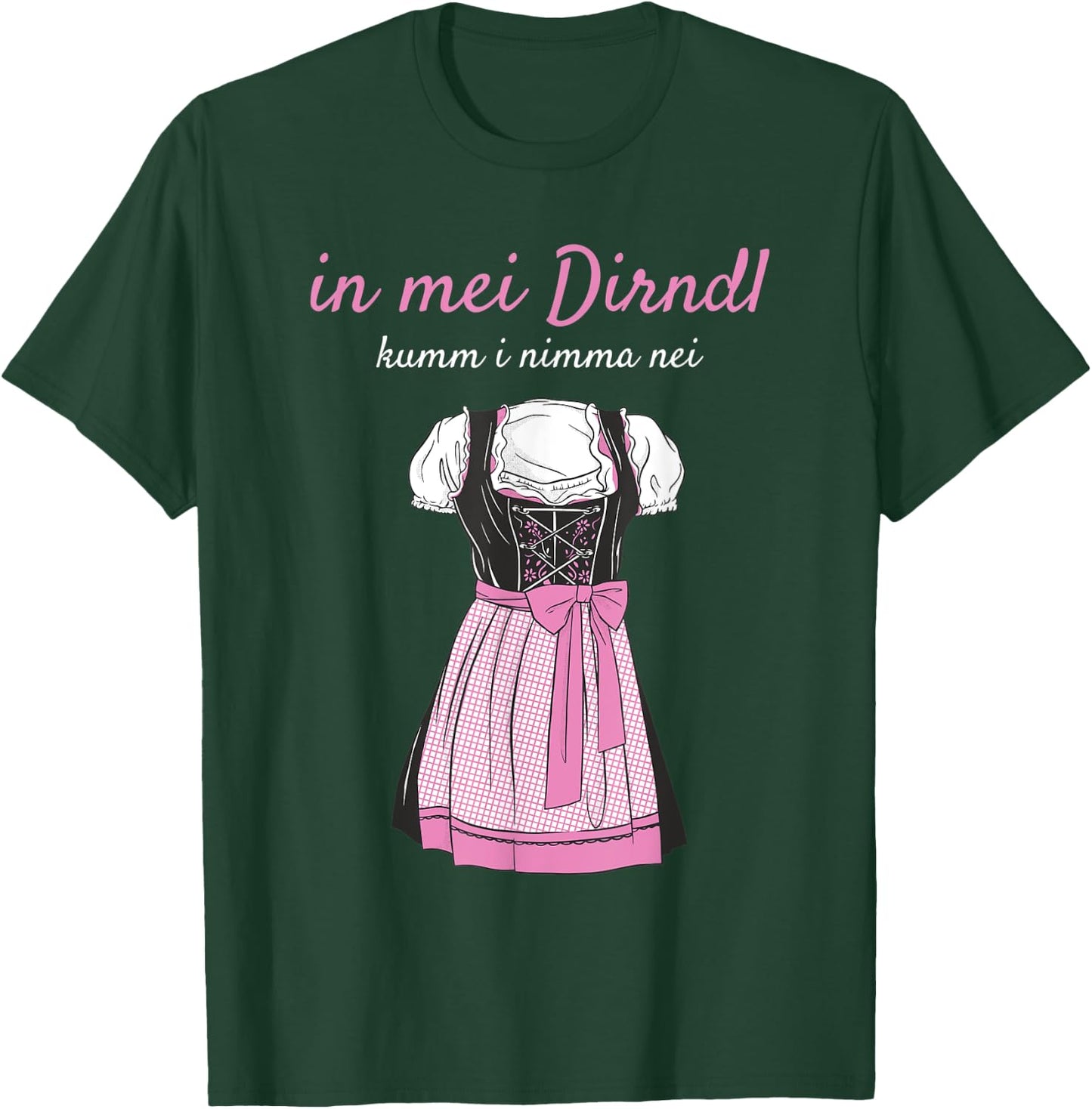 Volksfest Blouse In Mei Dirndl Kumm I Nimma Nei Replacement Dirndl , black T-Shirt - T-Shirt | Forest