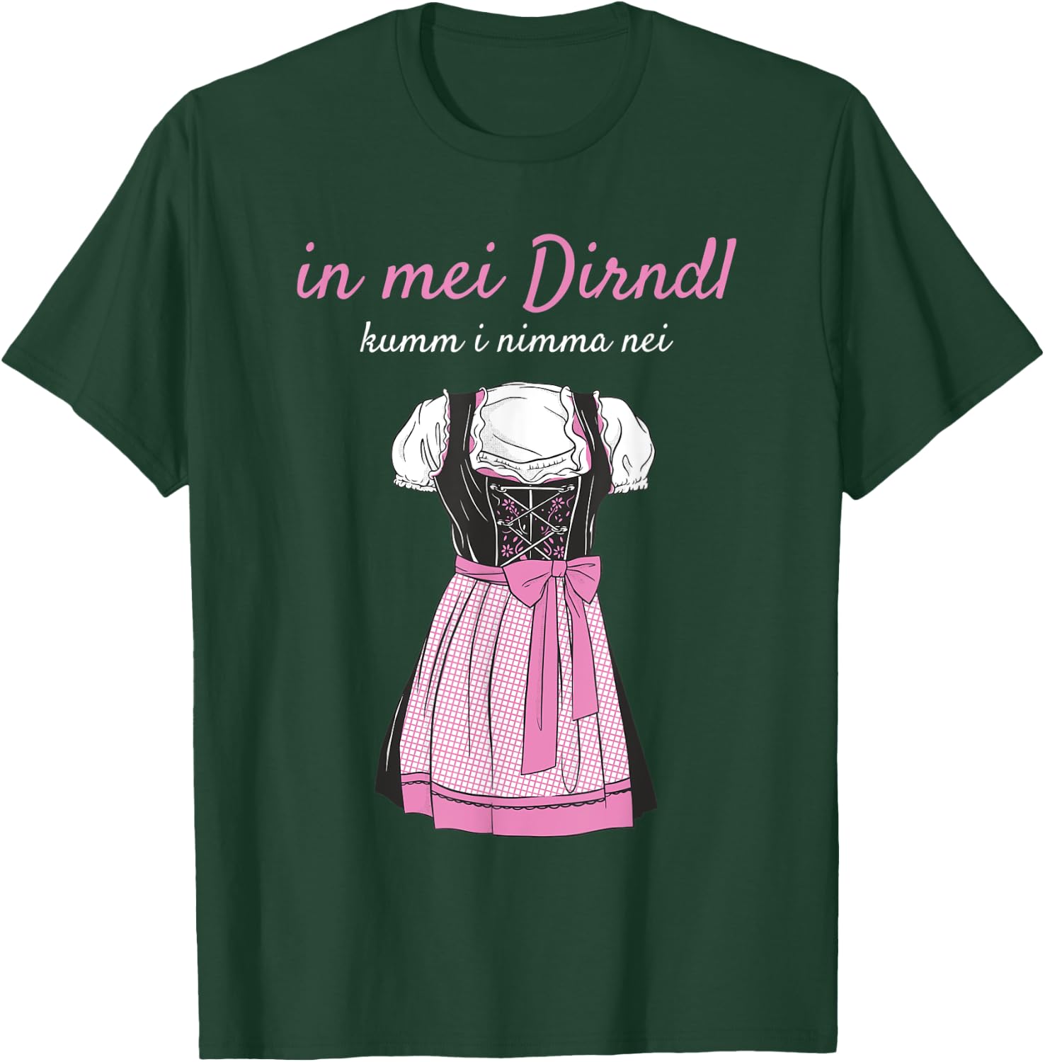 Volksfest Blouse In Mei Dirndl Kumm I Nimma Nei Replacement Dirndl , black T-Shirt - T-Shirt | Forest