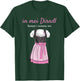 Volksfest Blouse In Mei Dirndl Kumm I Nimma Nei Replacement Dirndl , black T-Shirt - T-Shirt | Forest