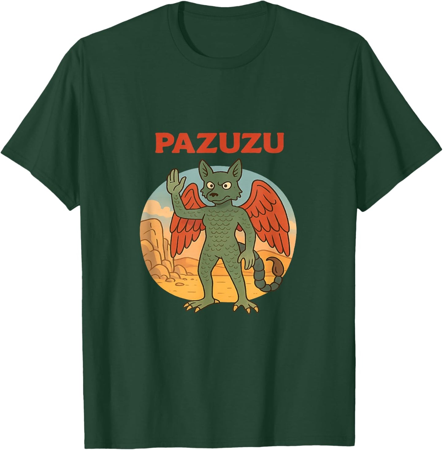 Pazuzu demon the ancient Mesopotamian wind demon T-Shirt - T-Shirt | Forest