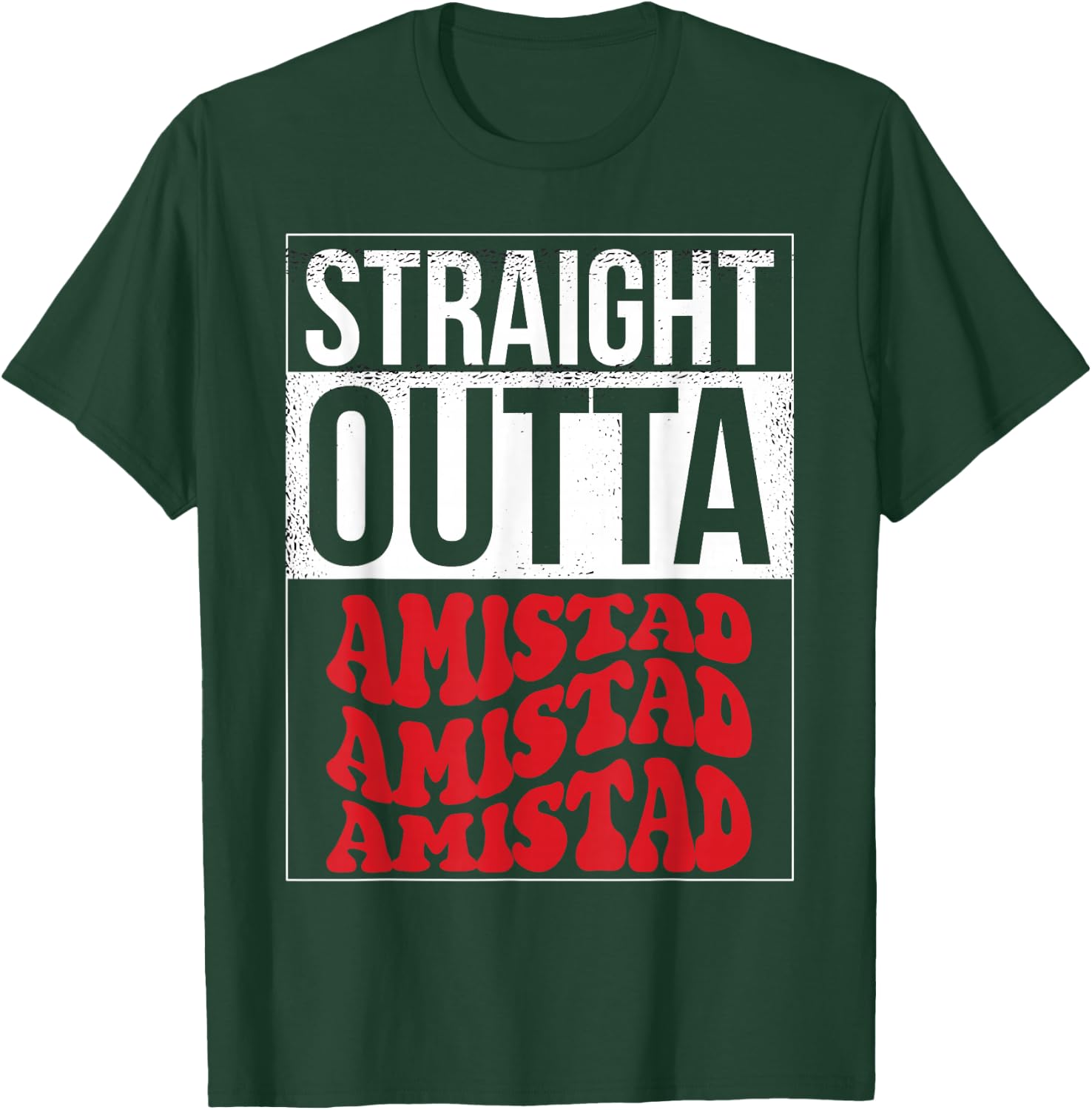 Amistad House Of Friendship RCA Friendly School Spirit T-Shirt - T-Shirt | Forest