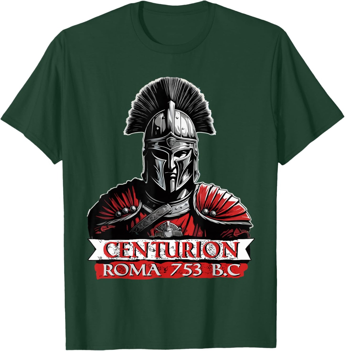 Roman Centurion - Soldier SPQR Army Roman Empire , Black, S T-Shirt - T-Shirt | Forest