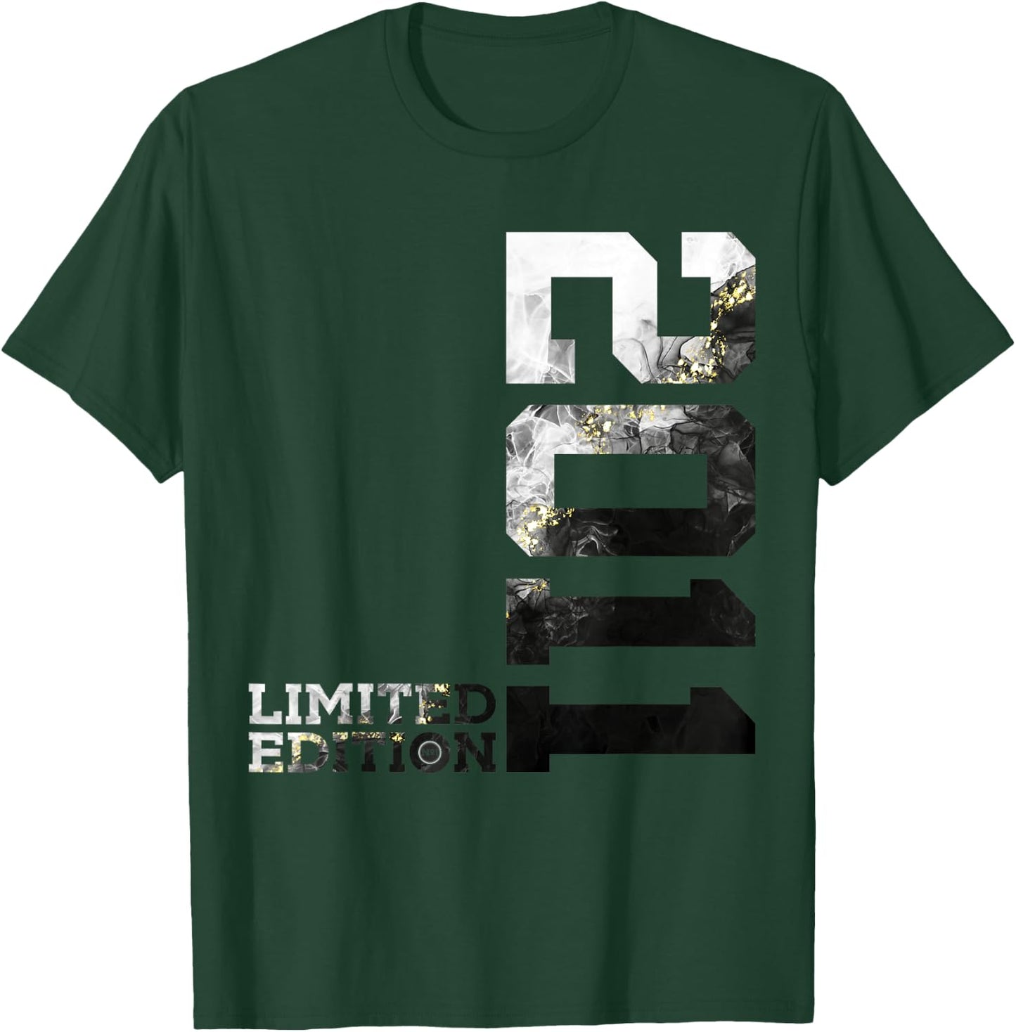 12 Jahre 12th Birthday Limited Edition 2011 , gray T-Shirt - T-Shirt | Forest