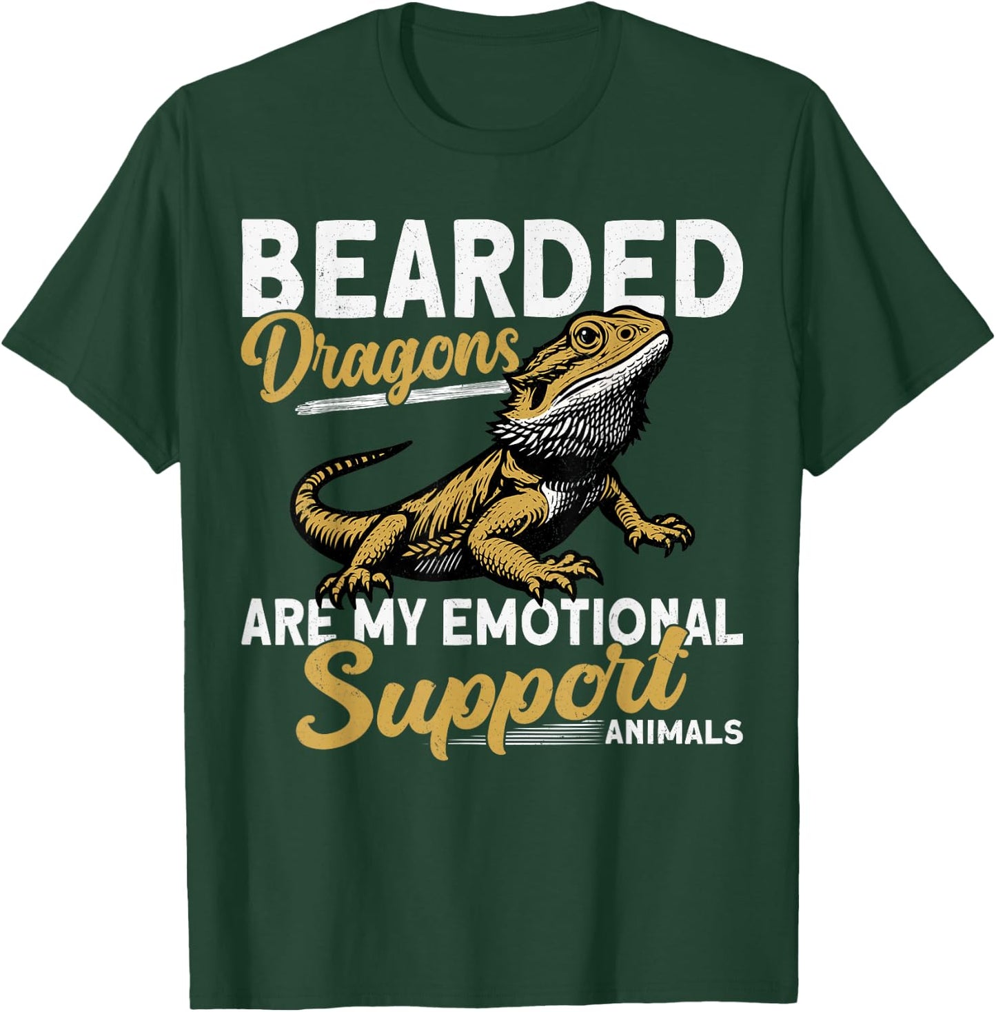 Things For Bearded Dragon Food Multivitamin Bearded Dragon T-Shirt - T-Shirt | Forest