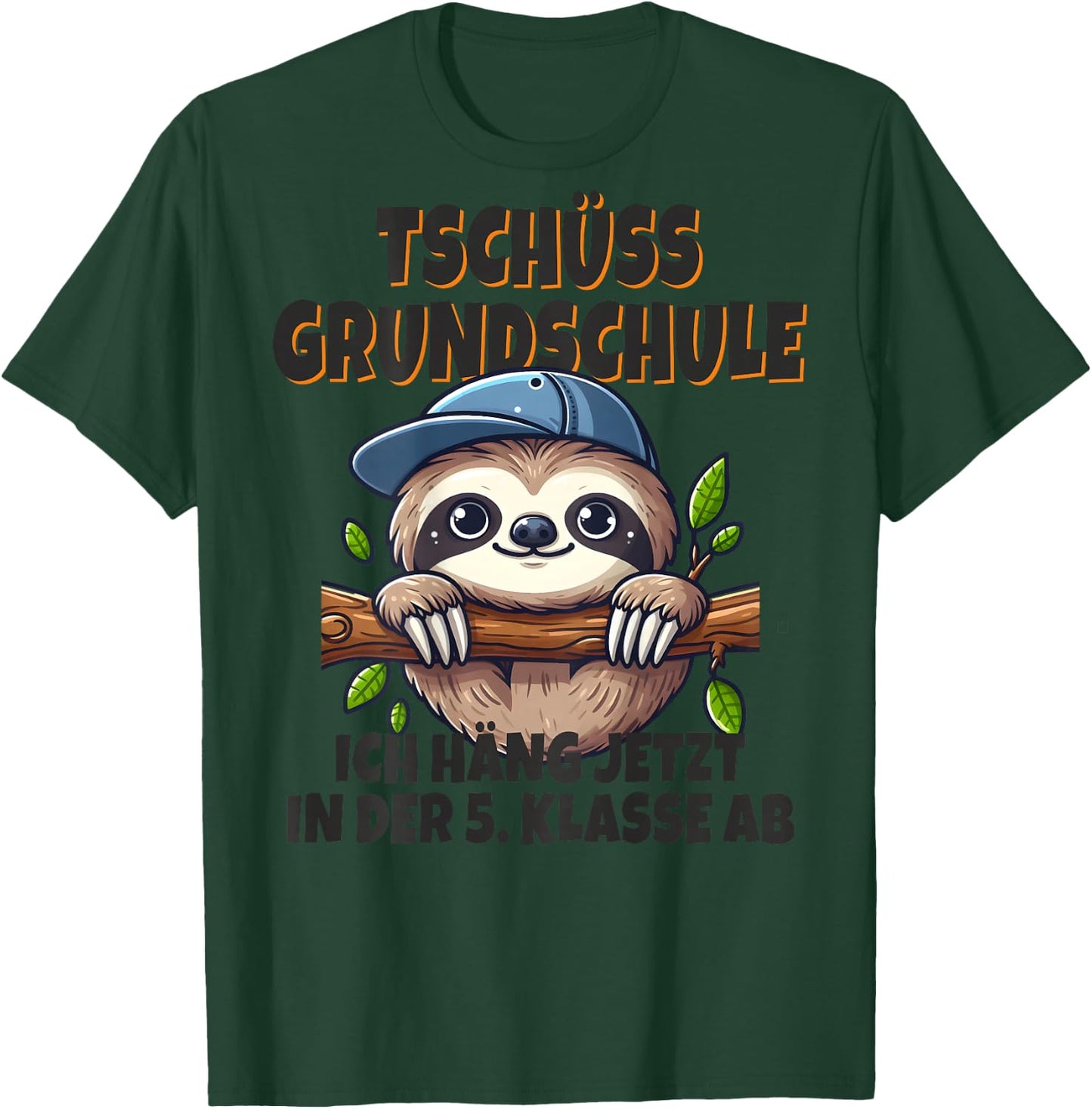 4. Grundschule 5. Klasse Realschule Gymnasium Abschluss 2026 T-Shirt - T-Shirt | Forest