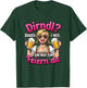 Trachtenshirt Damen Trachten Passend für Oktoberfest T-Shirt - T-Shirt | Forest