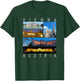 Vienna Austria famous sights gallery Souvenir T-Shirt - T-Shirt | Forest