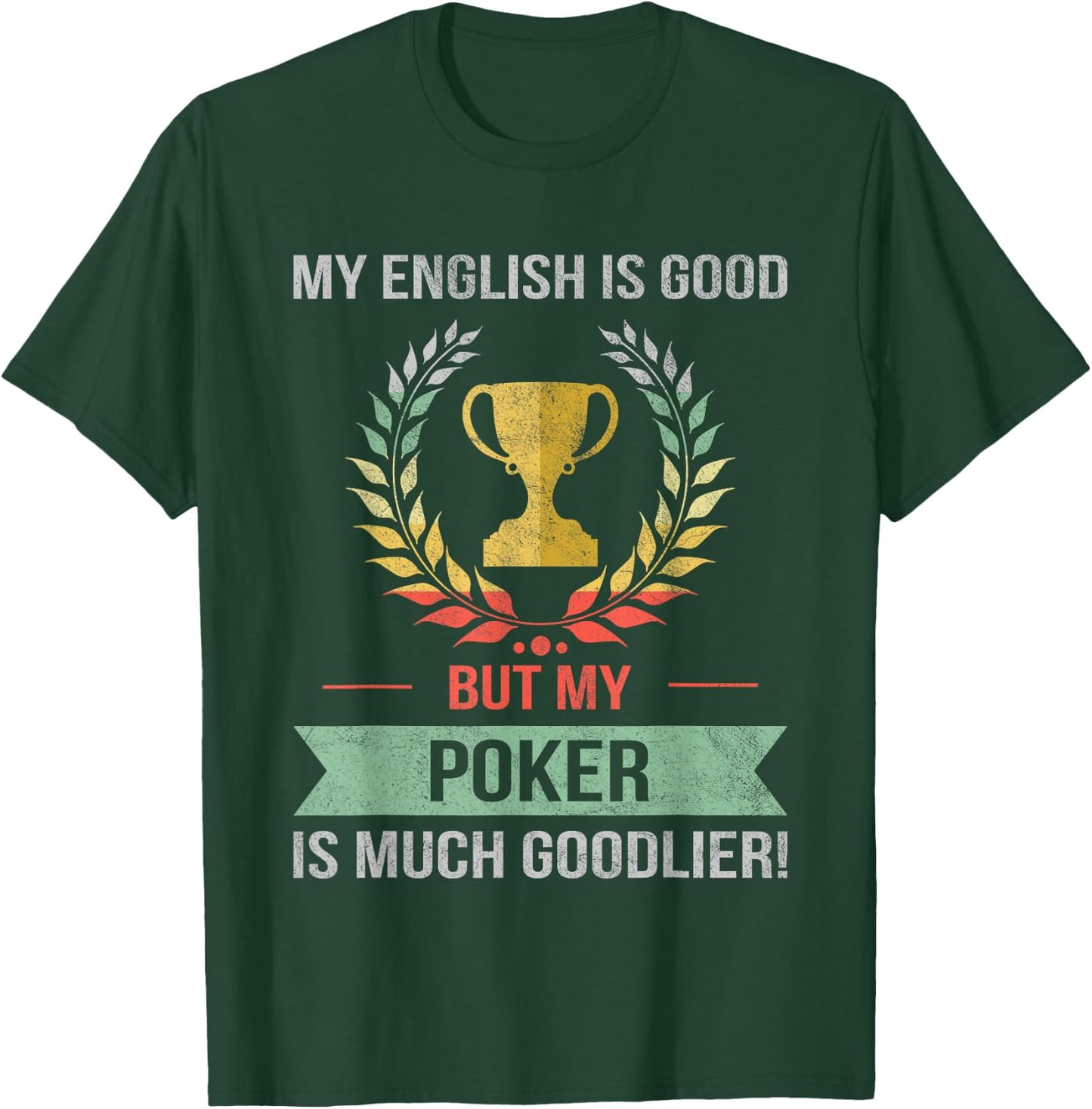 Funny Poker T-Shirt - T-Shirt | Forest
