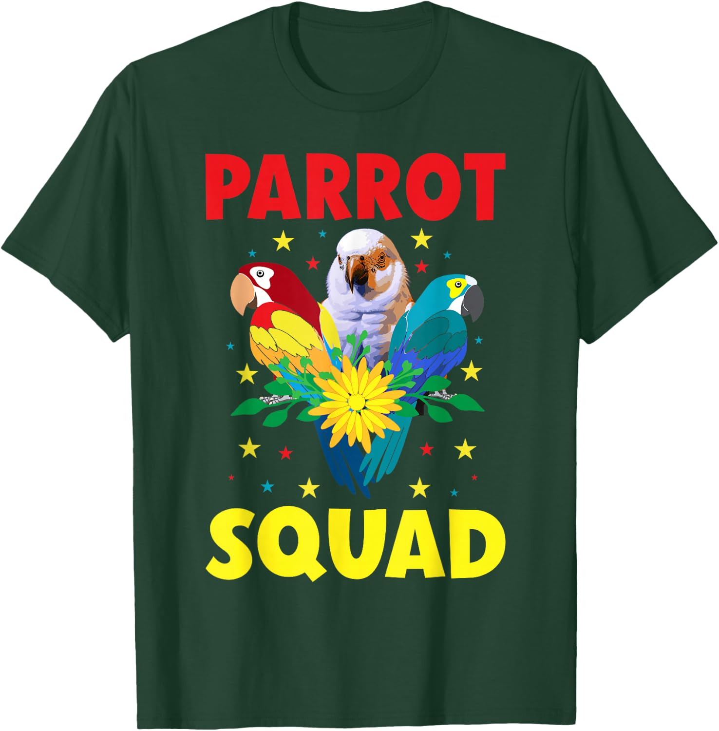 Parrot Squad Parrot T-Shirt - T-Shirt | Forest