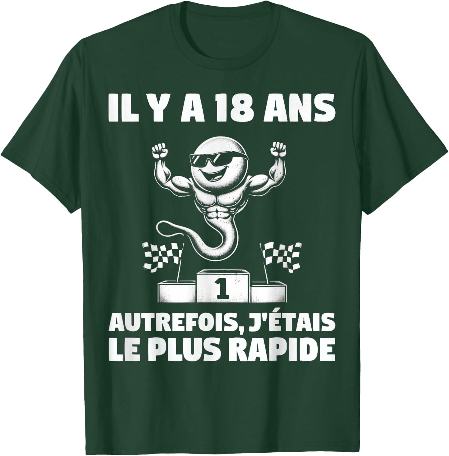 18 Years Ago I Was The Fastest Seed , Black, S T-Shirt - T-Shirt | Forest