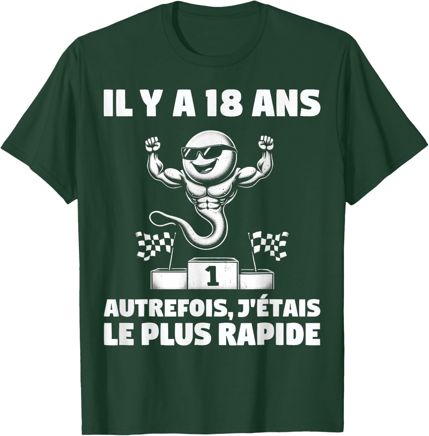 18 Years Ago I Was The Fastest Seed , Black, S T-Shirt - T-Shirt | Forest