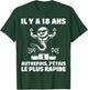 18 Years Ago I Was The Fastest Seed , Black, S T-Shirt - T-Shirt | Forest