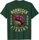 Frøya Fishing Tour Norway 2026 , black T-Shirt - T-Shirt | Forest