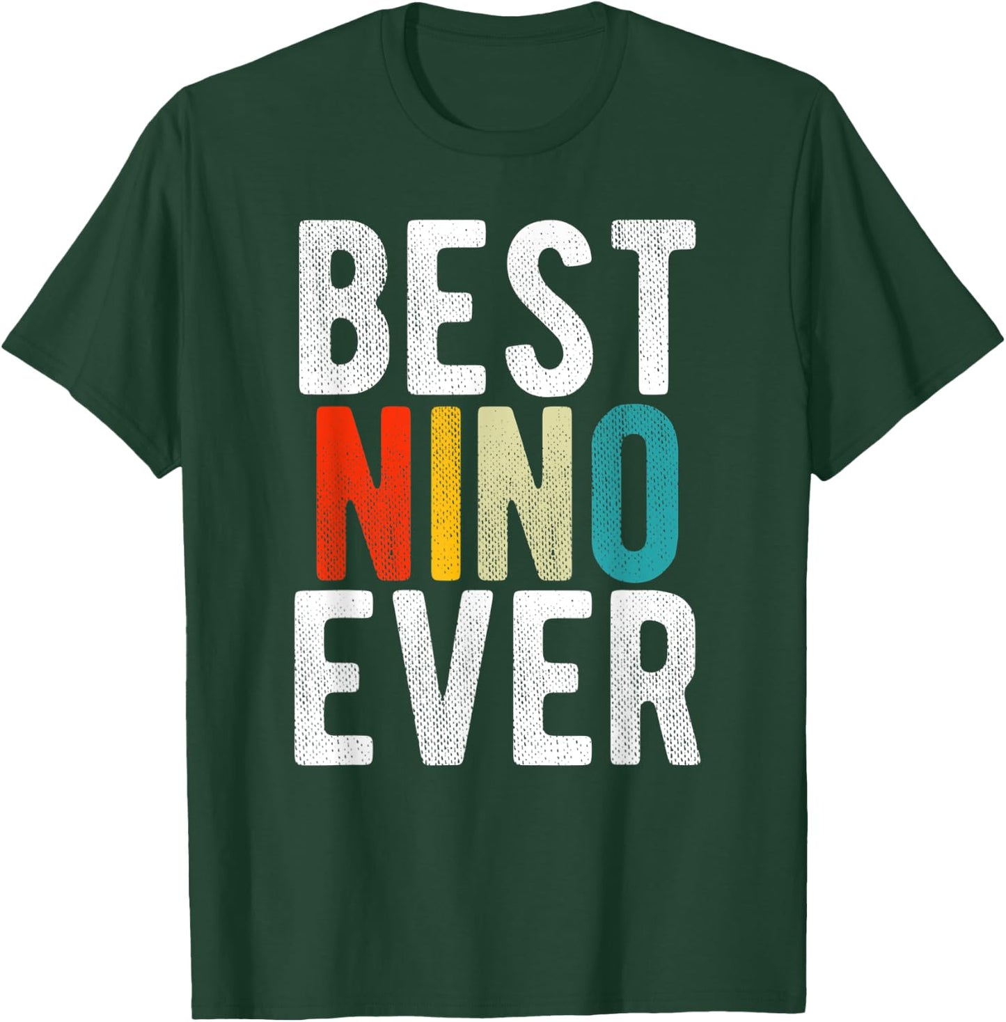 Mexican Fathers Day 2021 Best Nino Ever Godfather Spanish T-Shirt - T-Shirt | Forest
