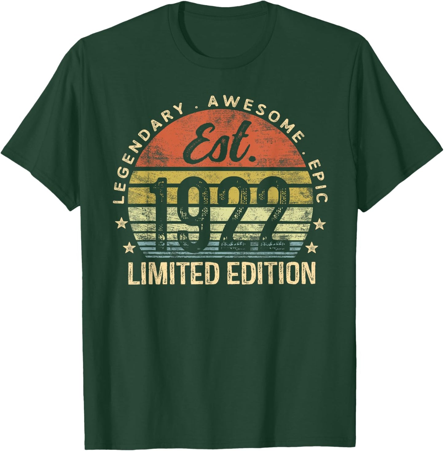 Est 1922 Limited Edition 103rd Birthday Gifts 103 Year Old T-Shirt - T-Shirt | Forest