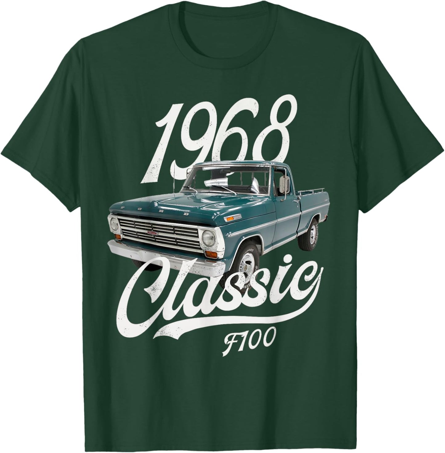 1968 Classic F100 Blue T-Shirt - T-Shirt | Forest