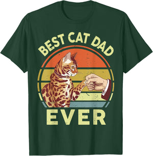 Best Bengal Cat Dad Ever Husband Father Day Gift from Wife T-Shirt - T-Shirt | Forest