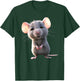 Rat Cute Mouse Rodents Dwarf Mouse Small Rats Mice T-Shirt - T-Shirt | Forest