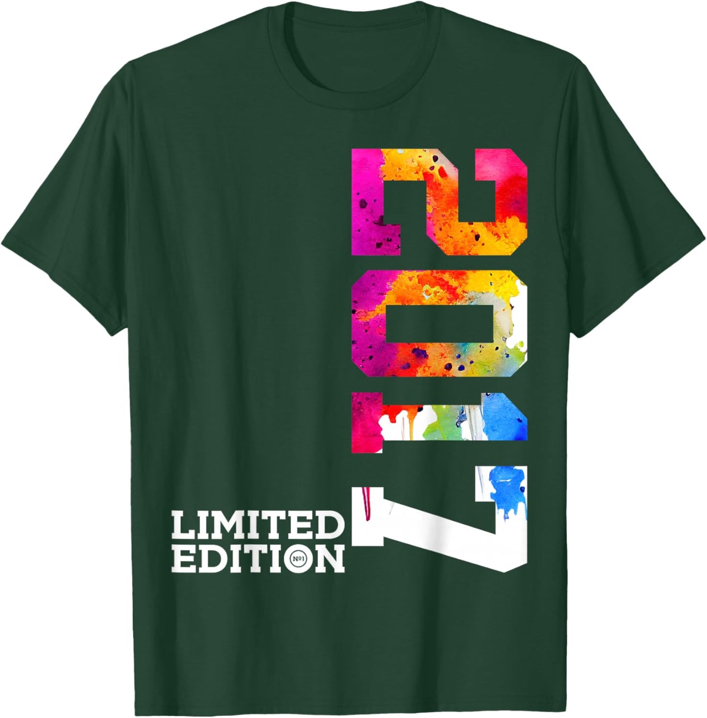 Kids 7 YEARS 7TH BIRTHDAY LIMITED EDITION 2017 T SHIRT, black T-Shirt - T-Shirt | Forest