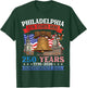 Philadelphia 1776 Starts Here 250 Yrs Independence Hall PA T-Shirt - T-Shirt | Forest