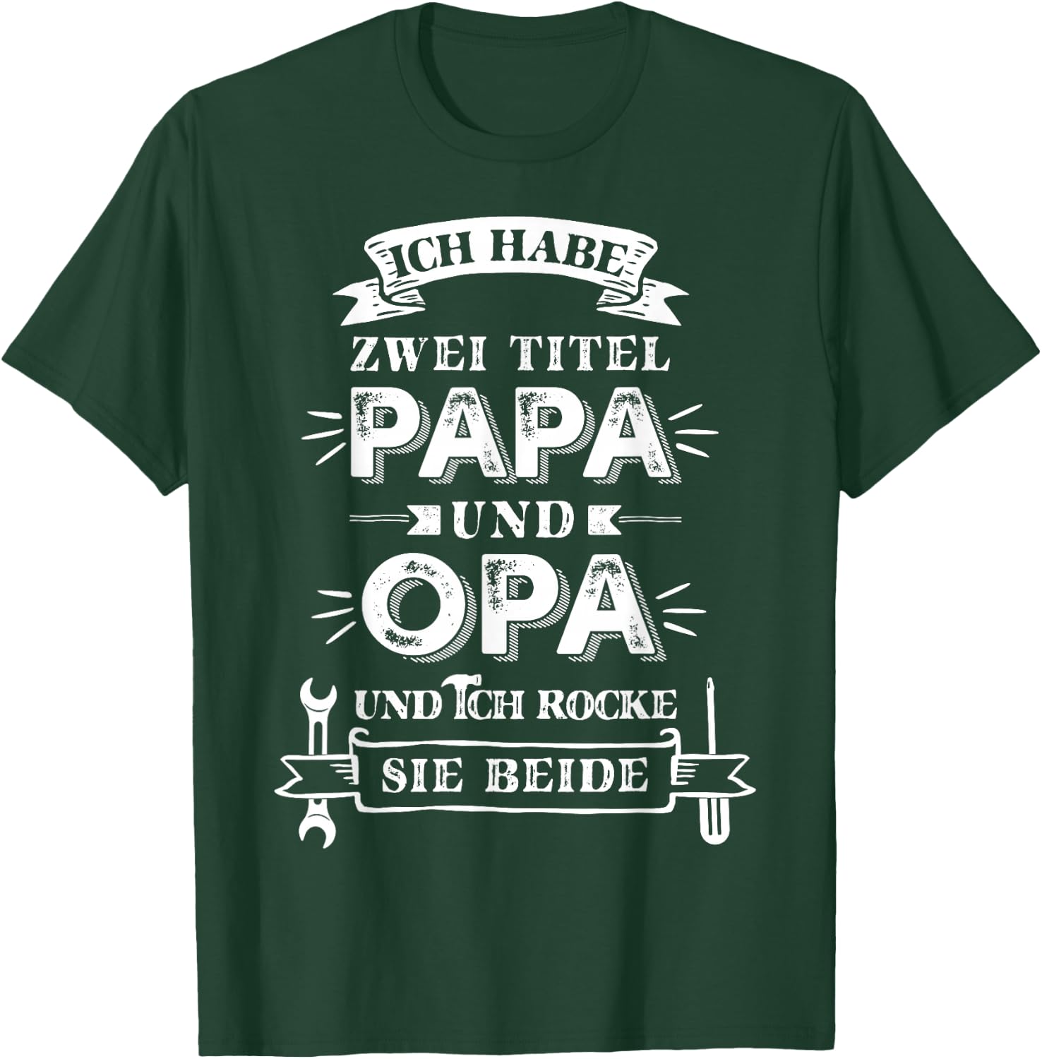 Grandpa Papa Funny Gifts Grandfather Saying , black T-Shirt - T-Shirt | Forest