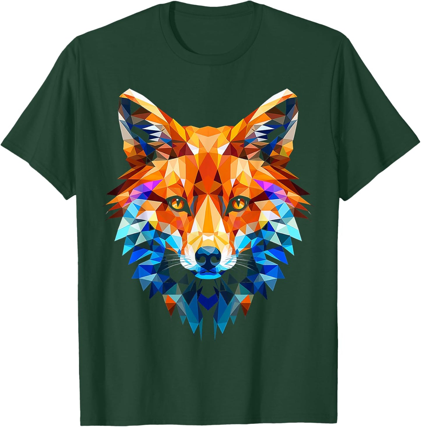 Fox Animal Zoo Kunstwerk Fuchs T-Shirt - T-Shirt | Forest