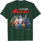 Manga Gatchaman Logo Alter Ego Line-Up T-Shirt - T-Shirt | Forest