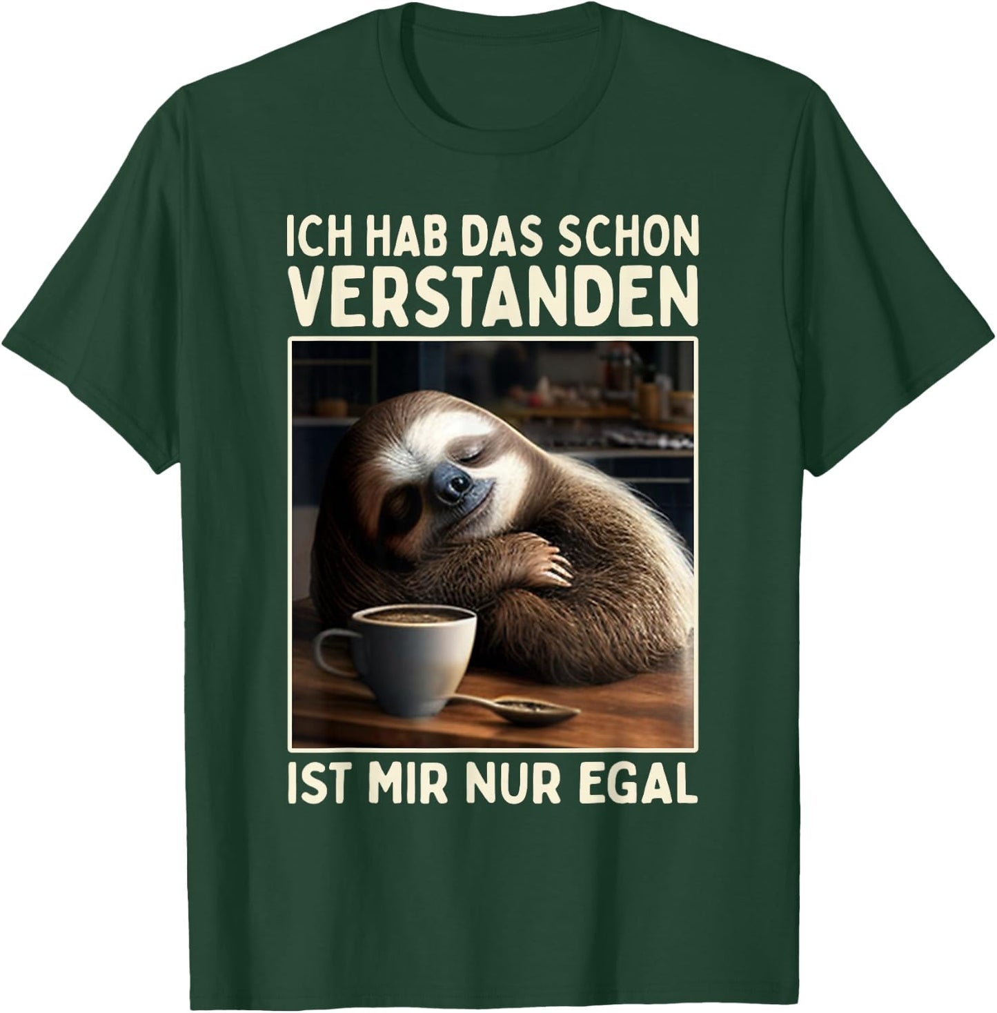 Hab Das Schon Verstanden Ist Mir Nur Egal Süßes Slotier , black T-Shirt - T-Shirt | Forest