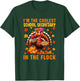 I'm The Coolest School Secretary Thanksgiving Job Turkey T-Shirt - T-Shirt | Forest