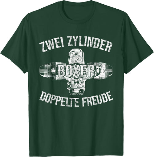 Boxer Two Cylinder Double Joy Biker Two-Cylinder , black