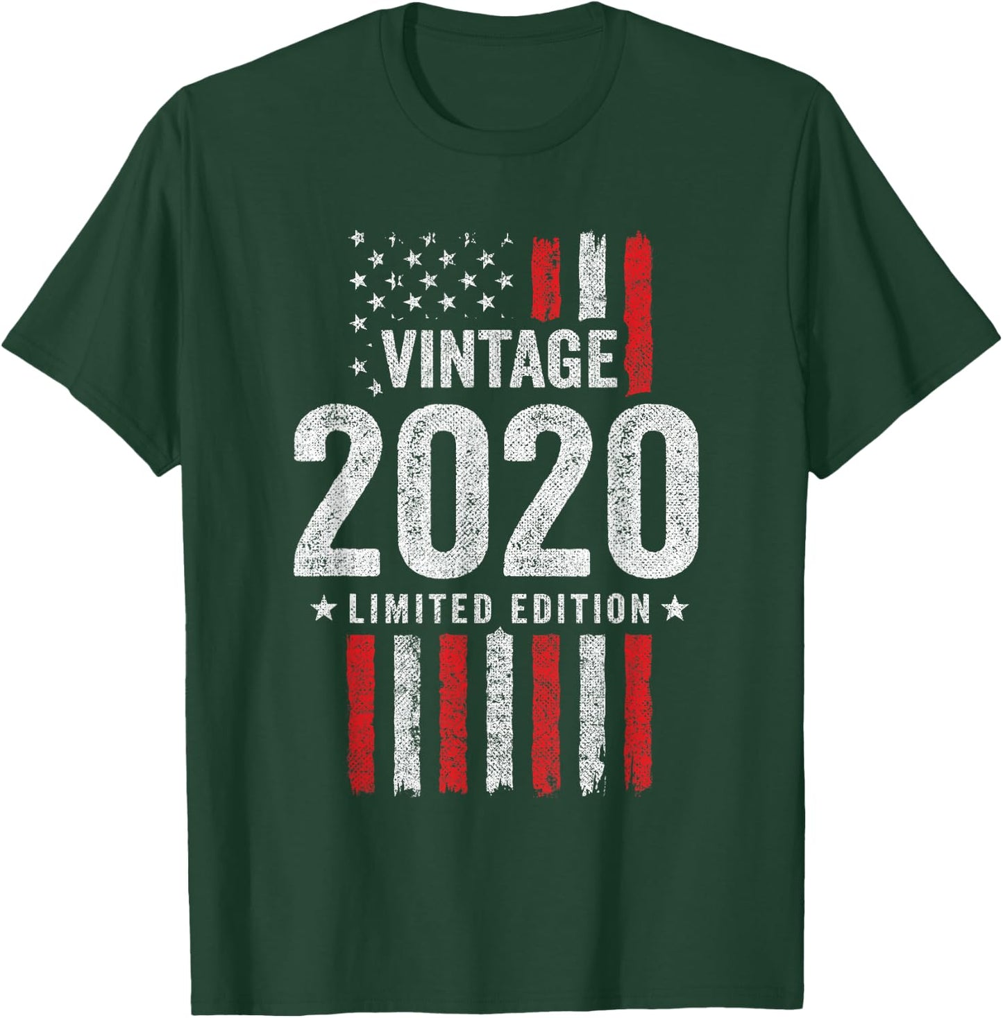 2020 Birthday - Born in 2020 - Limited Edition Vintage 2020 T-Shirt - T-Shirt | Forest