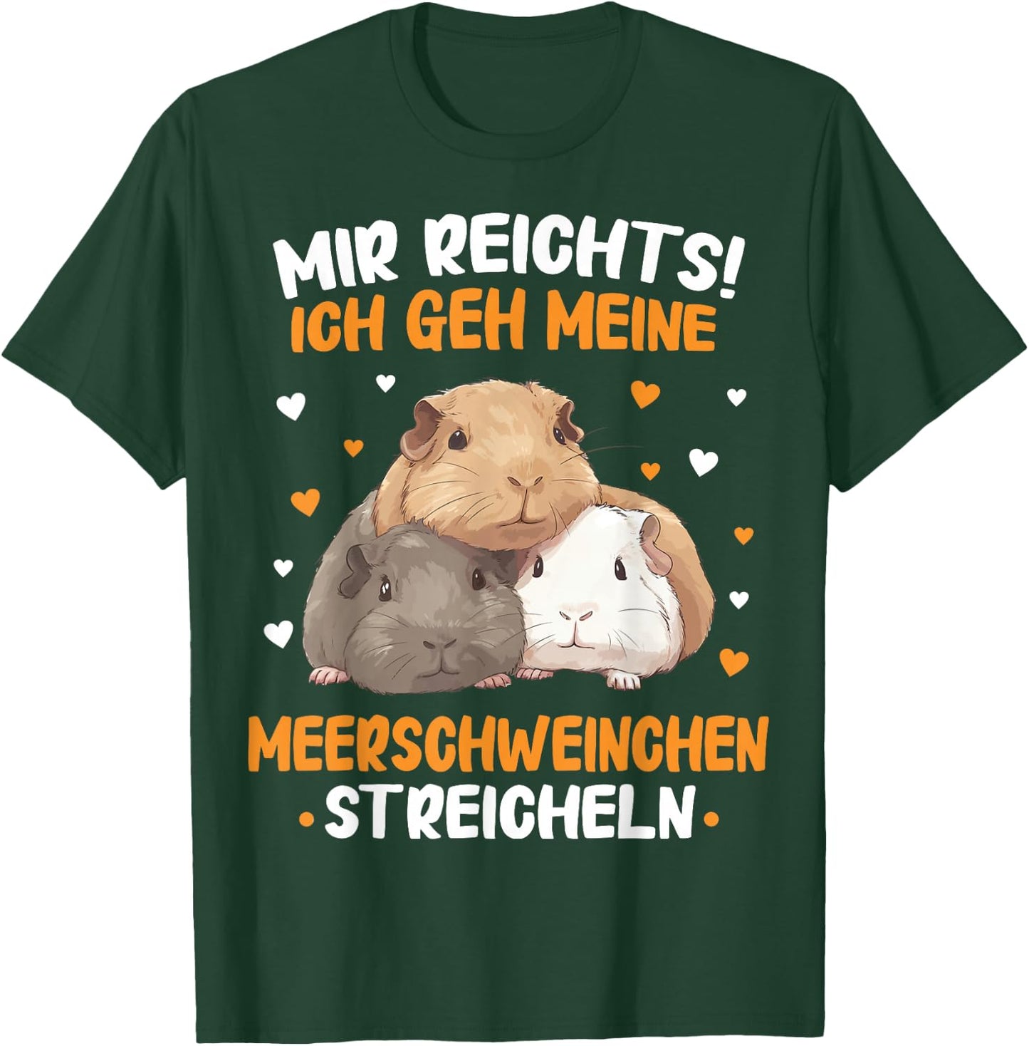 Guinea Pigs Mir reichts Guinea Pigs Stroke , black T-Shirt - T-Shirt | Forest