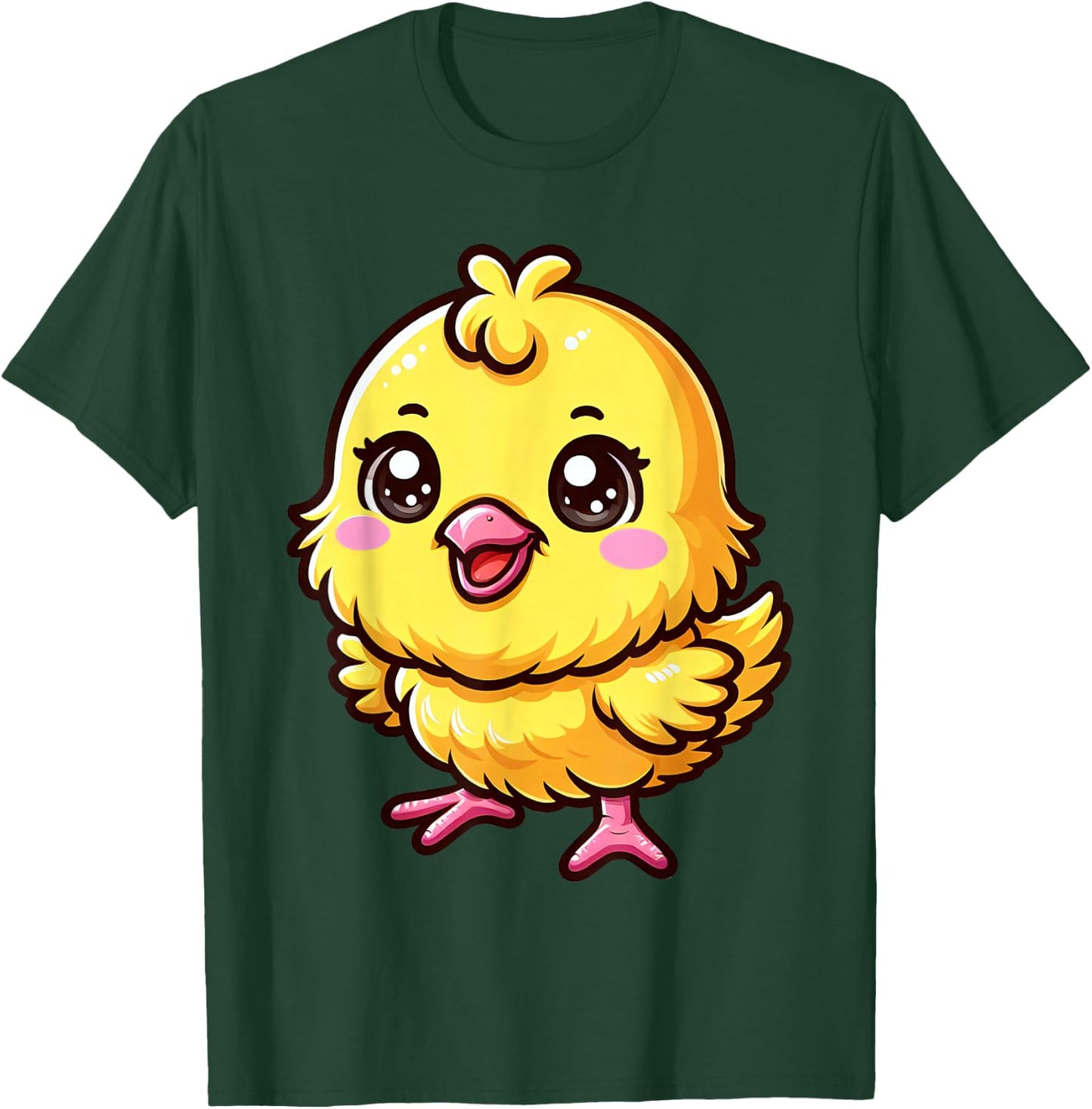 Ostern Geschenke Kinder Oster Geschenkideen Eier Kawaii Chick for Children Easter Chicken T-Shirt - T-Shirt | Forest