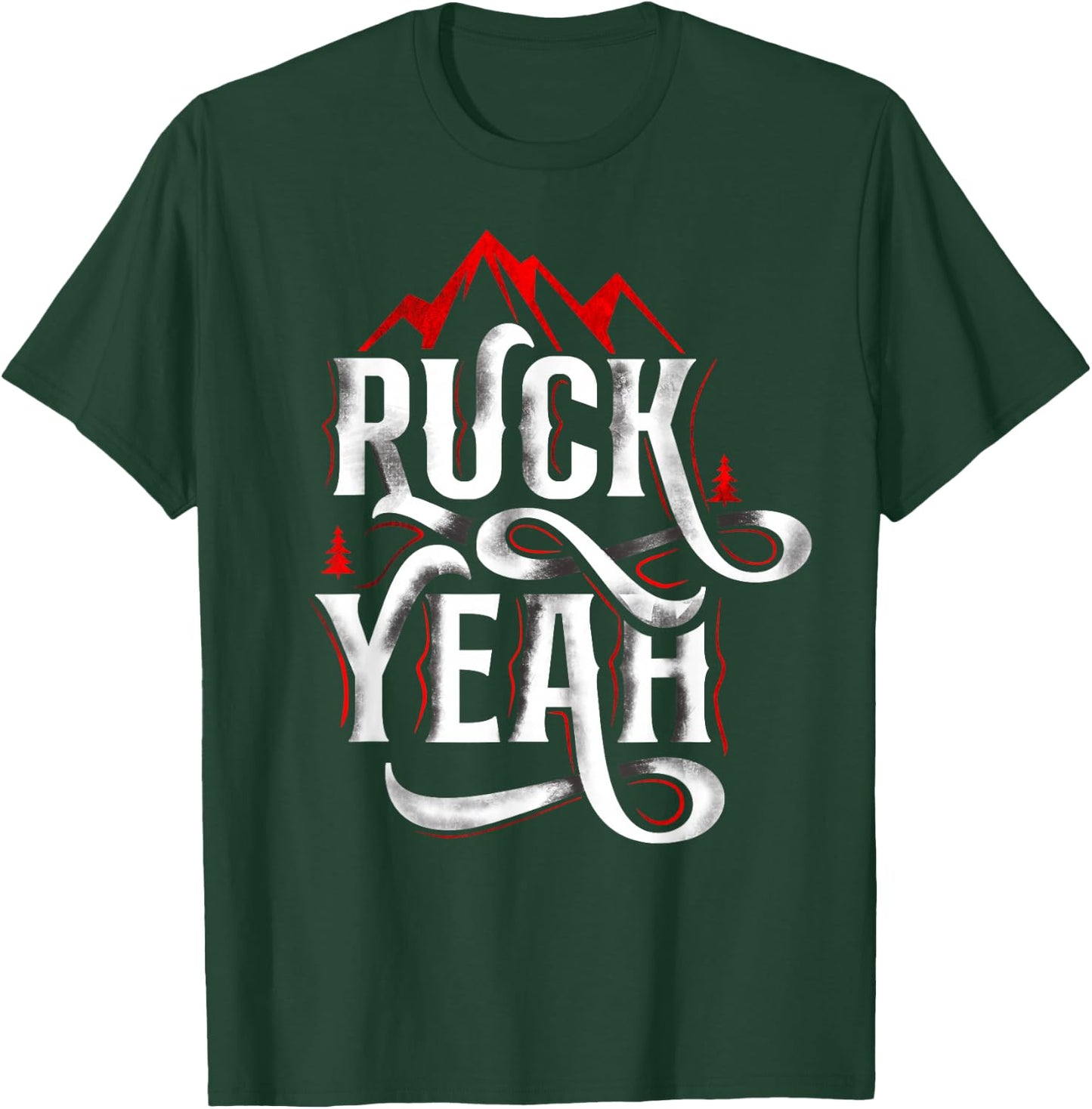 Ruck Yeah Rucksack Workout Backpack Rucking T-Shirt - T-Shirt | Forest