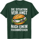 Die Situation Verlangt Nach Einem Fischbrötchen T-Shirt - T-Shirt | Forest