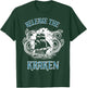 Giant Octopus, Release The Kraken Pirate Ship T-Shirt - T-Shirt | Forest
