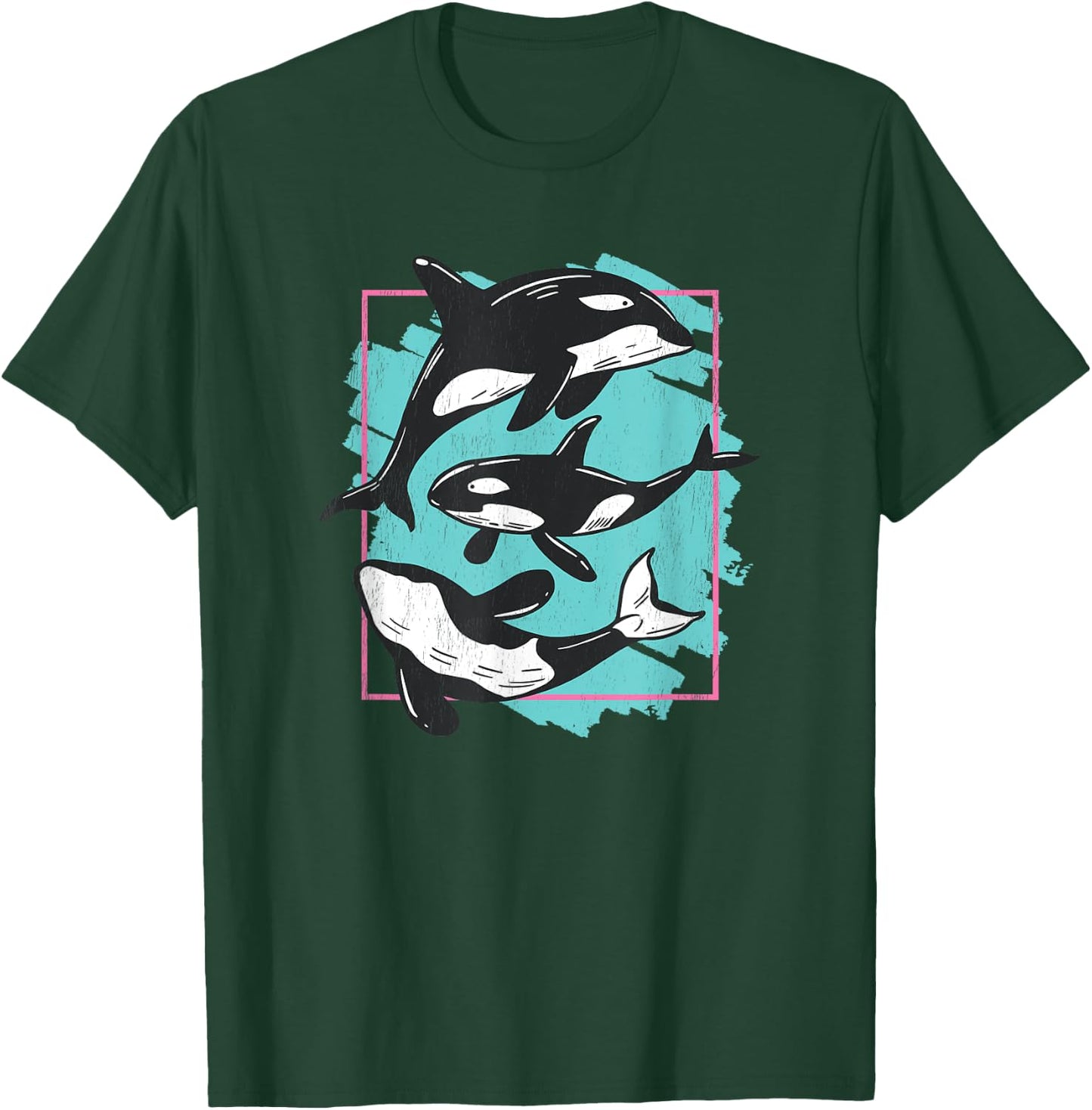 Save The Ocean Orca Whale Sea Life Friends graphic T-Shirt - T-Shirt | Forest
