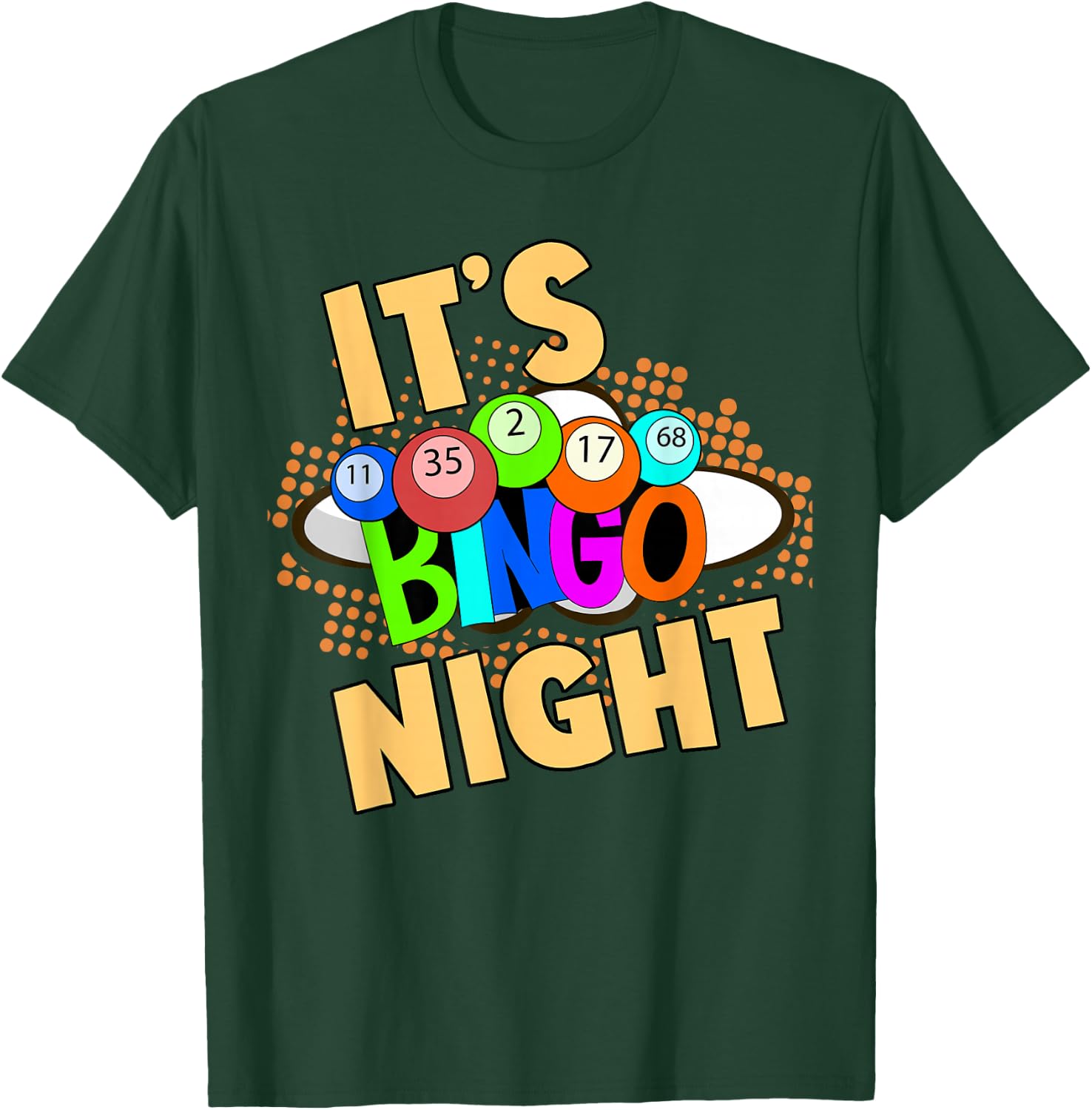 Bingospieler Bingo Nacht Glücksspieler Lotterie Bingo T-Shirt - T-Shirt | Forest