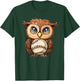 Cute Baseball Owl T-Shirt - T-Shirt | Forest