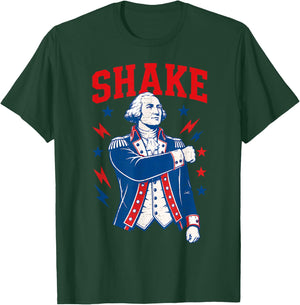 Funny Shake and Bake 4th of July Couple Matching T-Shirt - T-Shirt | Forest