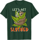 Lets Get Slothed Funny Weed Smoking Sloth Stoner Marijuana T-Shirt - T-Shirt | Forest