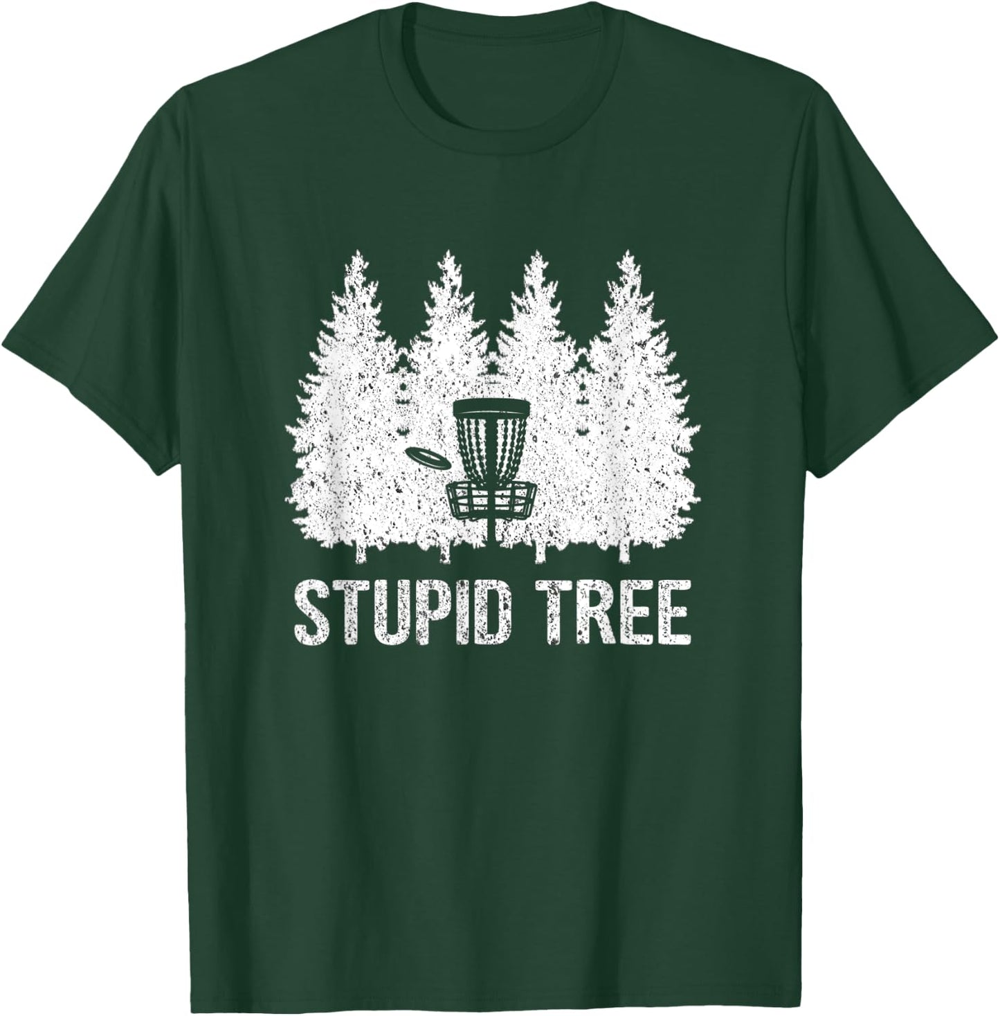 Stupid Tree Disc Golf T-Shirt - T-Shirt | Forest