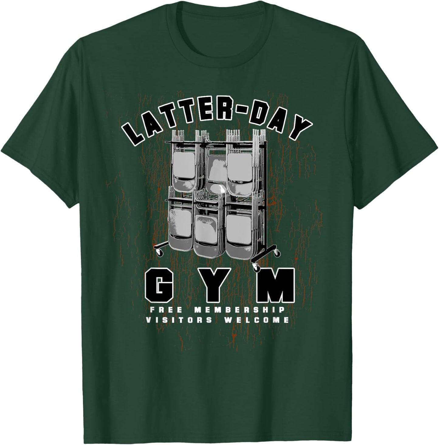 LDS Mormon Funny Boys Girls Missionary Gift Gym T-Shirt - T-Shirt | Forest
