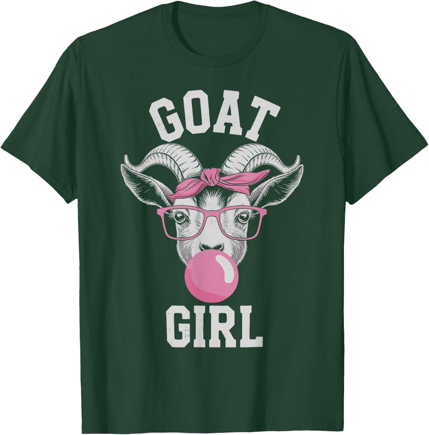 Goat Girl Funny Goat Lover T-Shirt - T-Shirt | Forest
